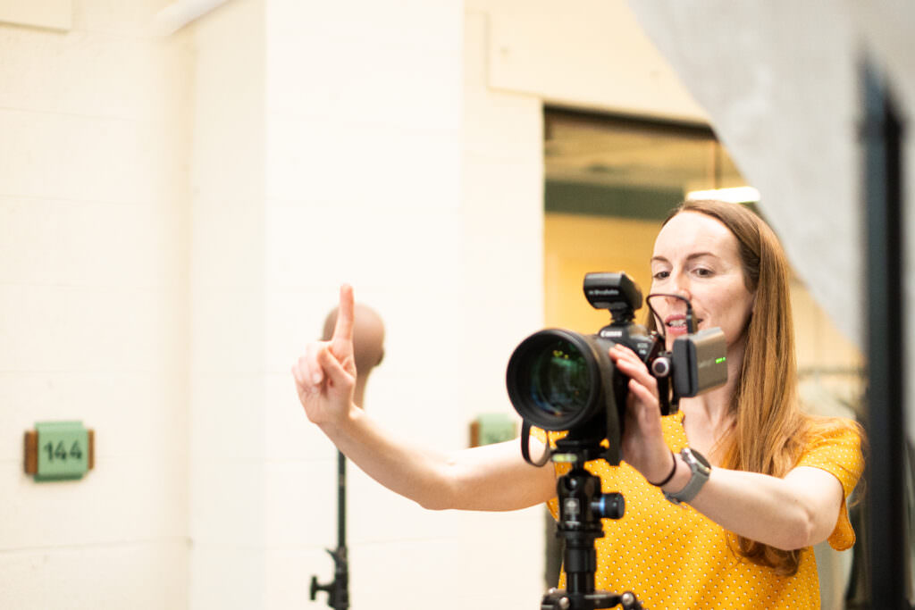 Professionals Posing for a Headshot