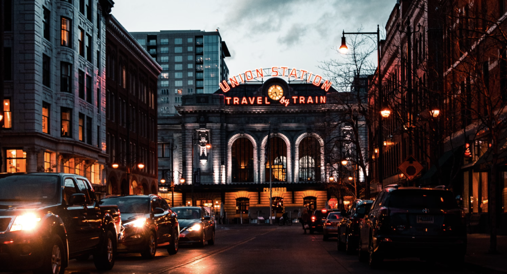 Denvers Famous Union Station Twiite Photography