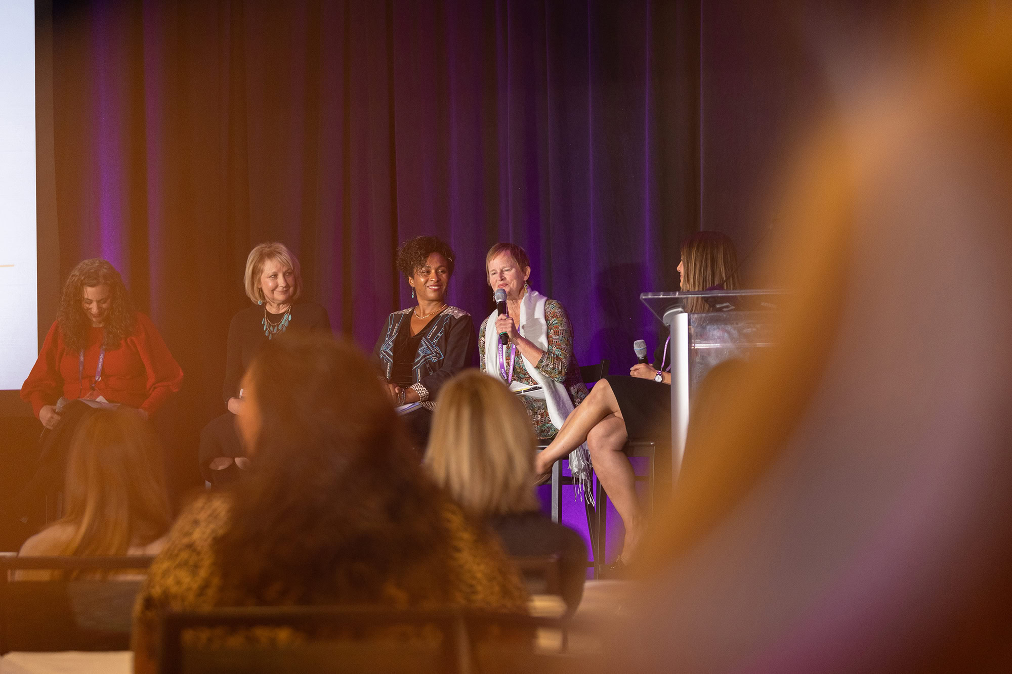 photo of speakers at an event